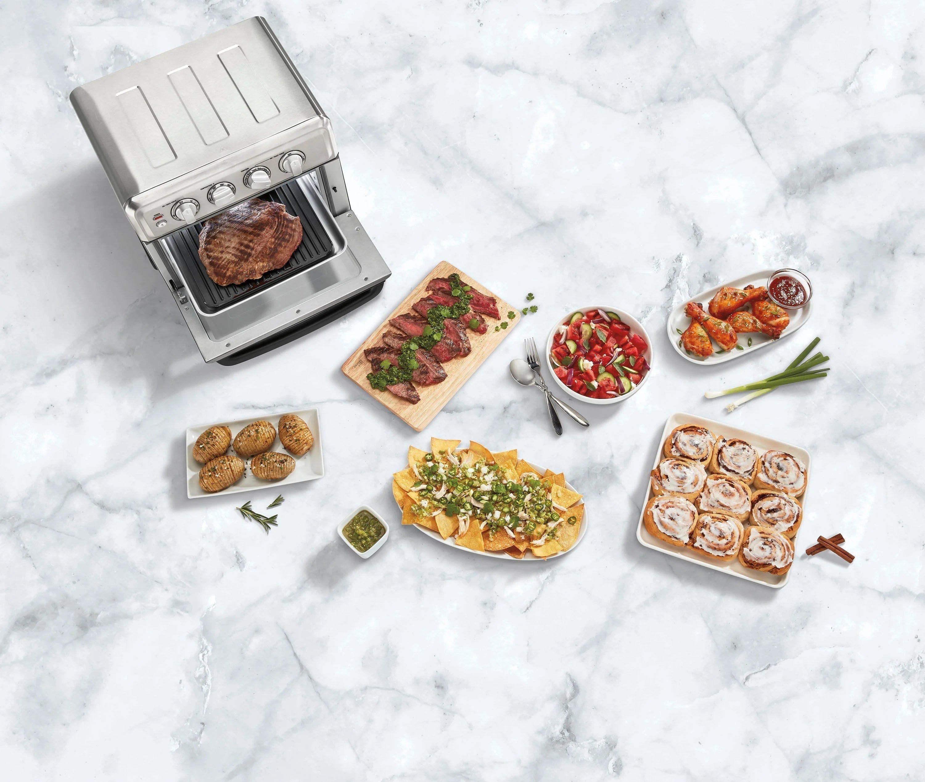 Cuisinart Air Fryer Toaster Oven with Grill Stainless Steel