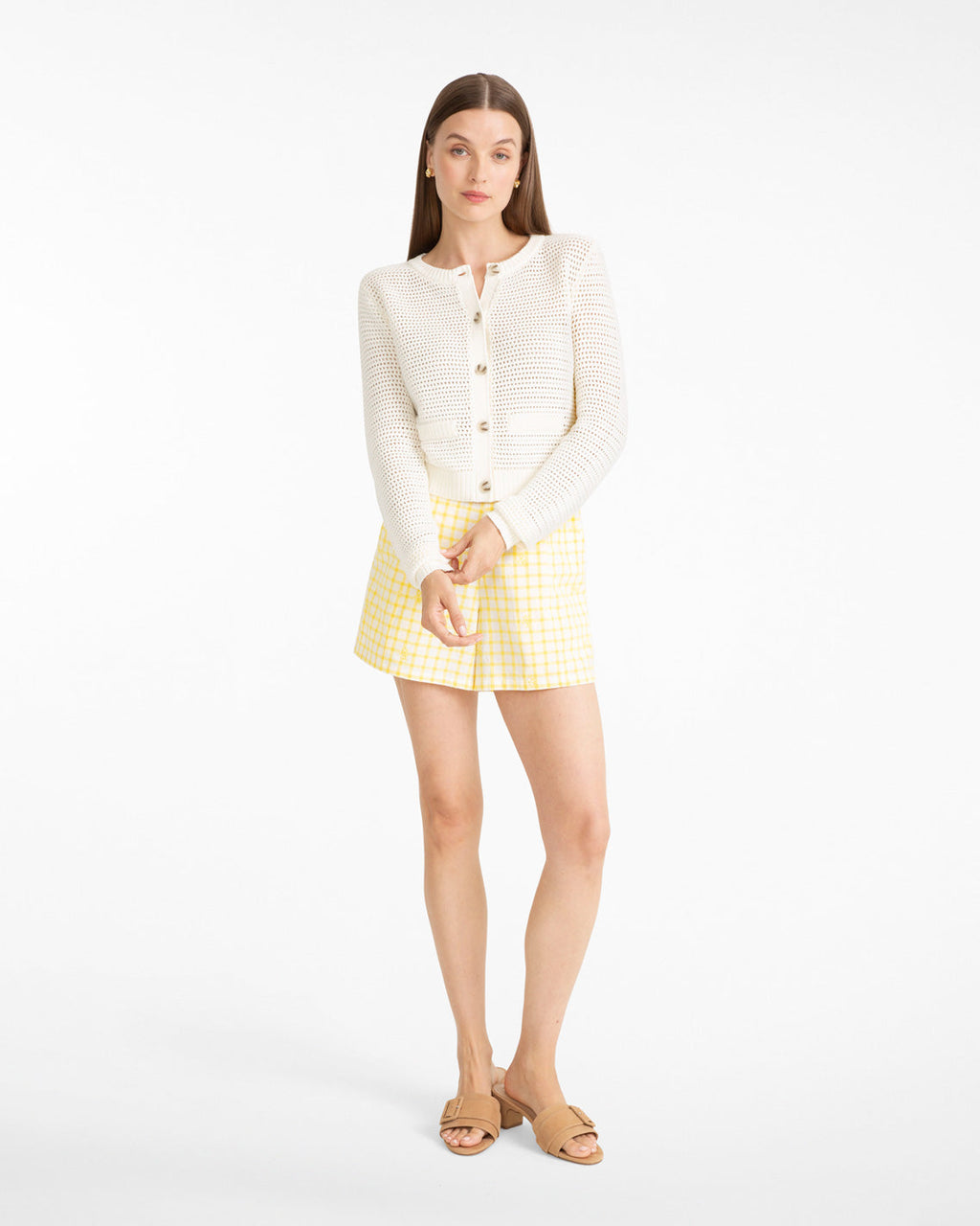 Open Weave Cardigan