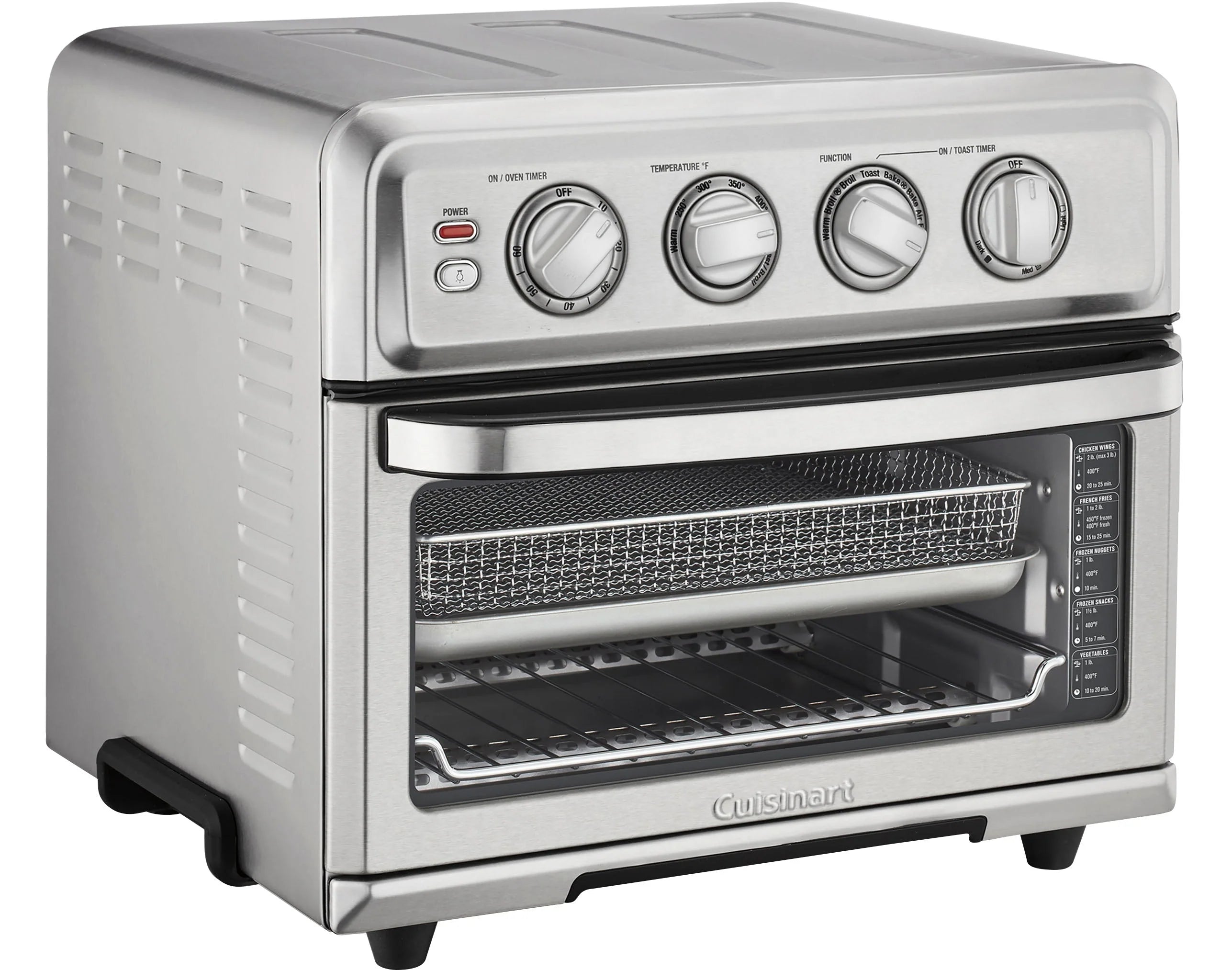 Cuisinart Air Fryer Toaster Oven with Grill Stainless Steel