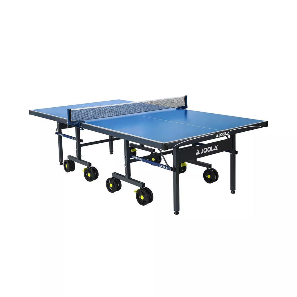 JOOLA Nova Pro Plus Outdoor Table Tennis Table with Weatherproof Net, 9锟�5 ft, Foldable, Aluminum Surface