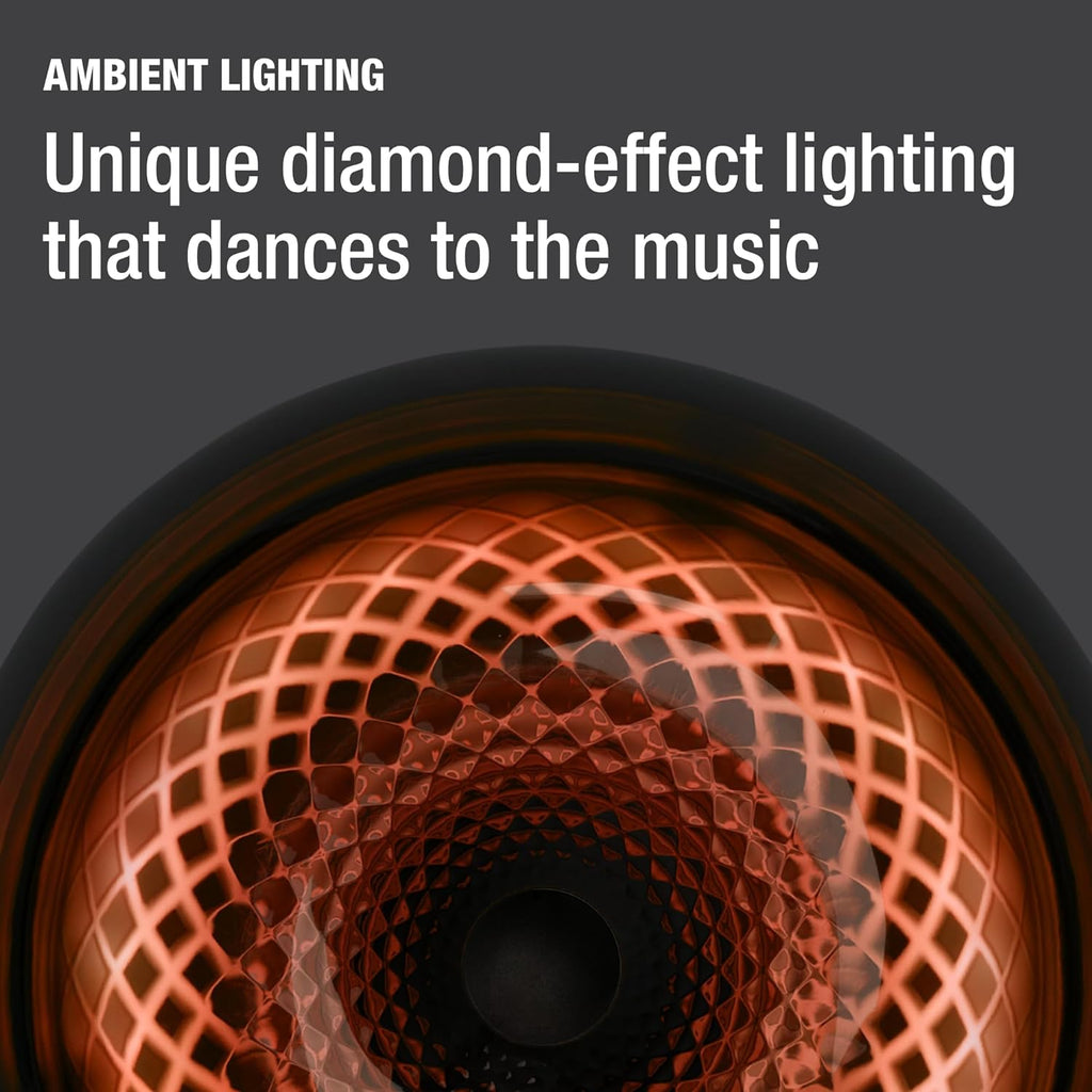Bluetooth Home Speaker Superior Sound Quality 锟斤拷 5 Diamond Effect Light Themes Made from Recycled Materials